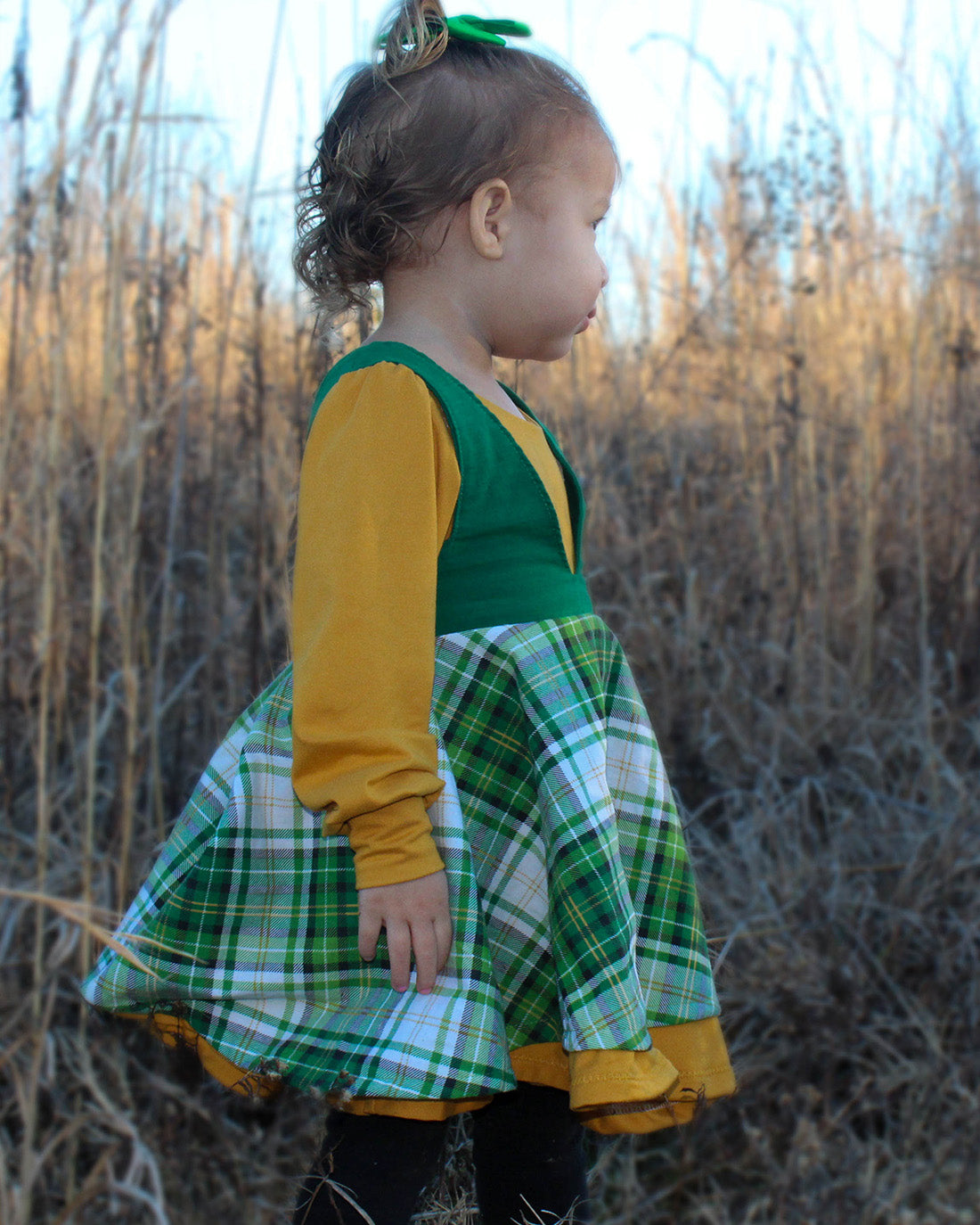 Baby Magnolia Pinafore | Sunflower Seams Pattern Company | Digital PDF Sewing Pattern