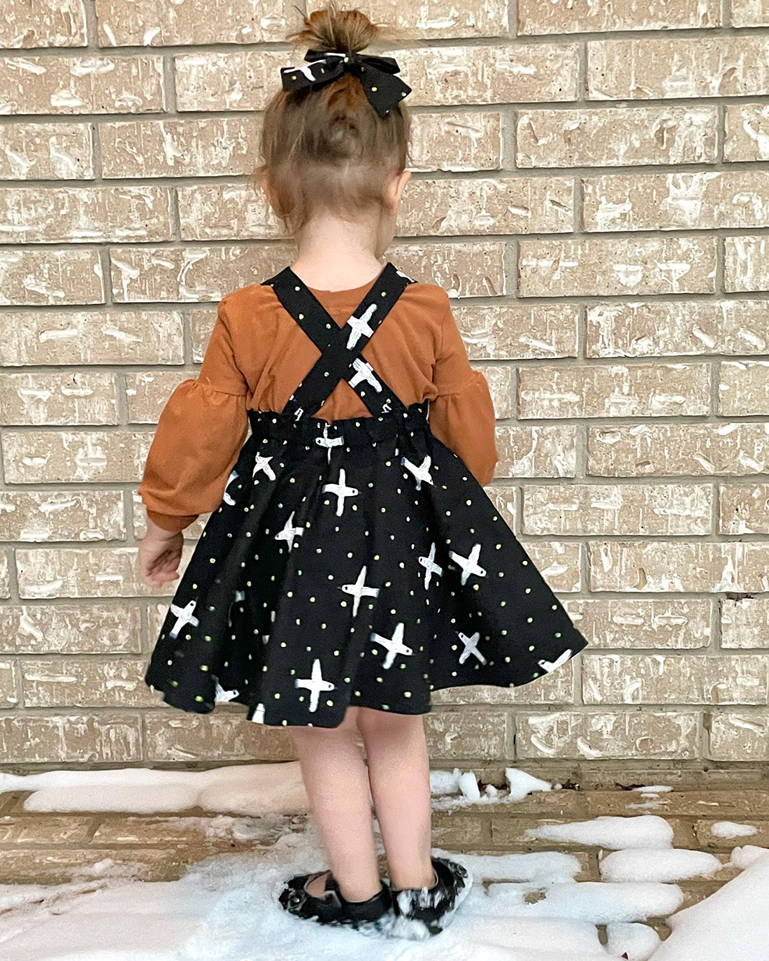 Baby Magnolia Pinafore | Sunflower Seams Pattern Company | Digital PDF Sewing Pattern