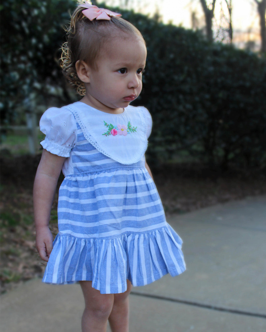 Baby Violet Dress Romper Digital Sewing Pattern