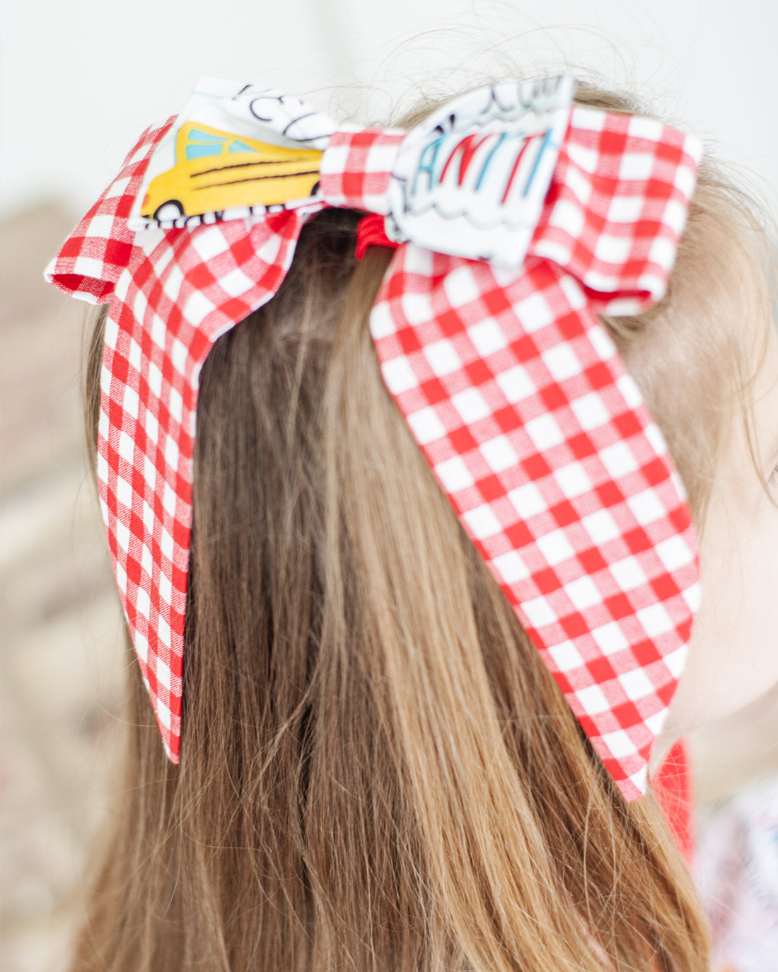 Freesia Double Sailor Hair Bow Sewing Pattern | Sunflower Seams Pattern Company | Digital PDF Sewing Pattern