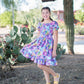 Junior Zinnia Shirred Dress Digital Sewing Pattern