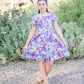 Junior Zinnia Shirred Dress Digital Sewing Pattern