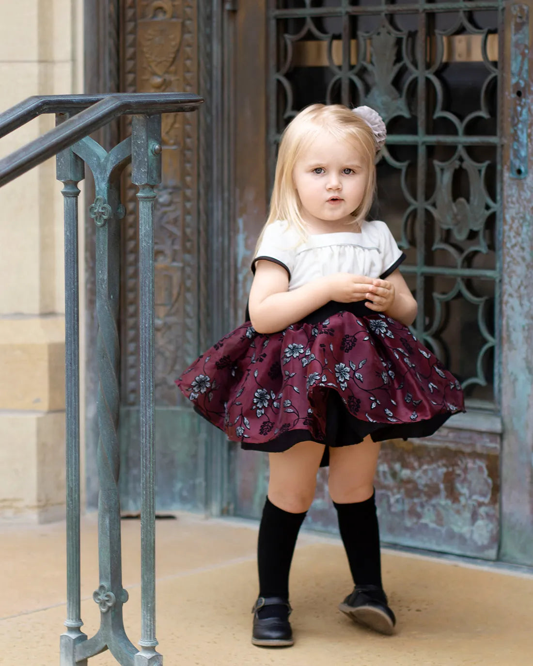 Rose Dress Digital Sewing Pattern – Sunflower Seams