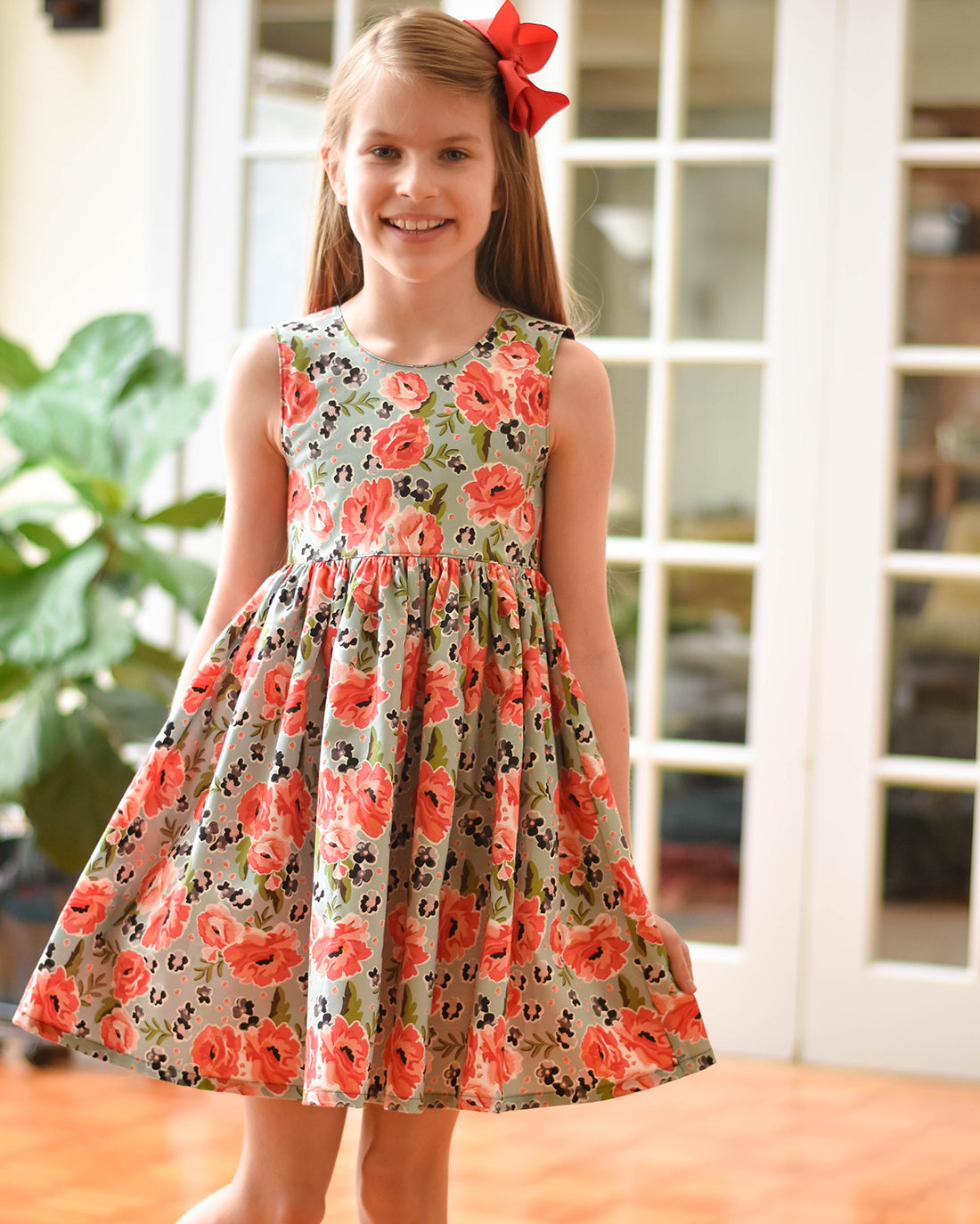 Violet Dress and Bubble | Sunflower Seams Pattern Company | Digital PDF Sewing Pattern